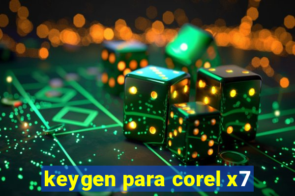 keygen para corel x7